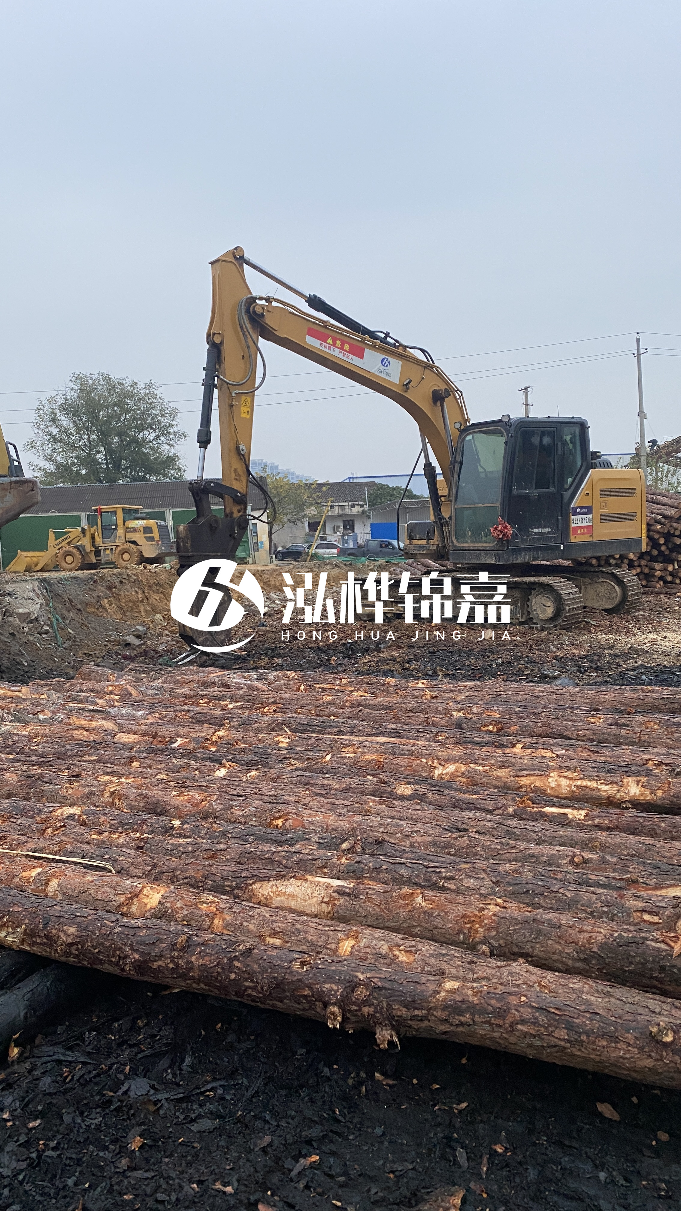 來賓松木樁源頭廠家-木樁打土里怎么加固?