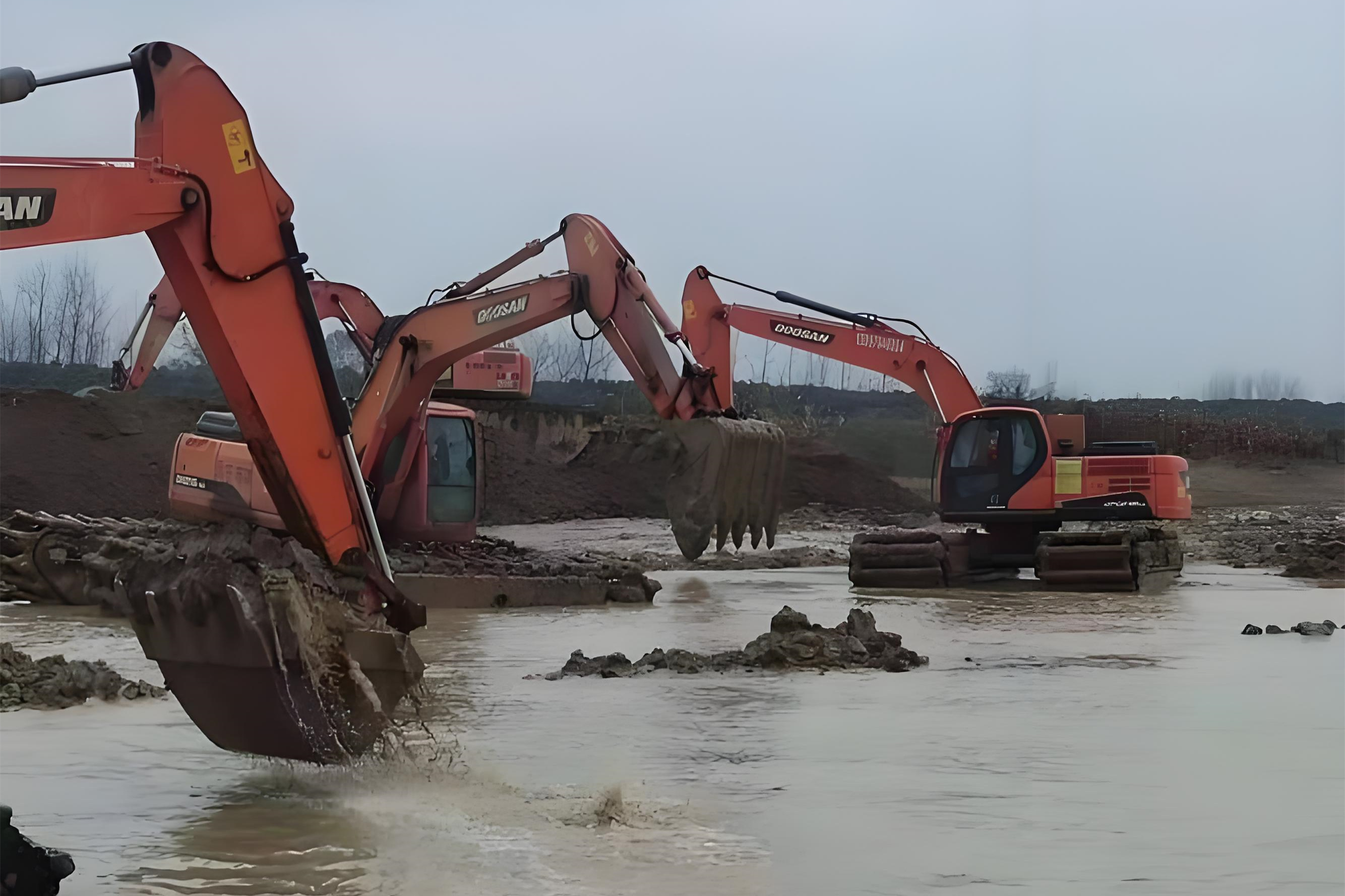上海徐匯區挖機清淤施工隊-挖機清淤的常見故障有哪些?