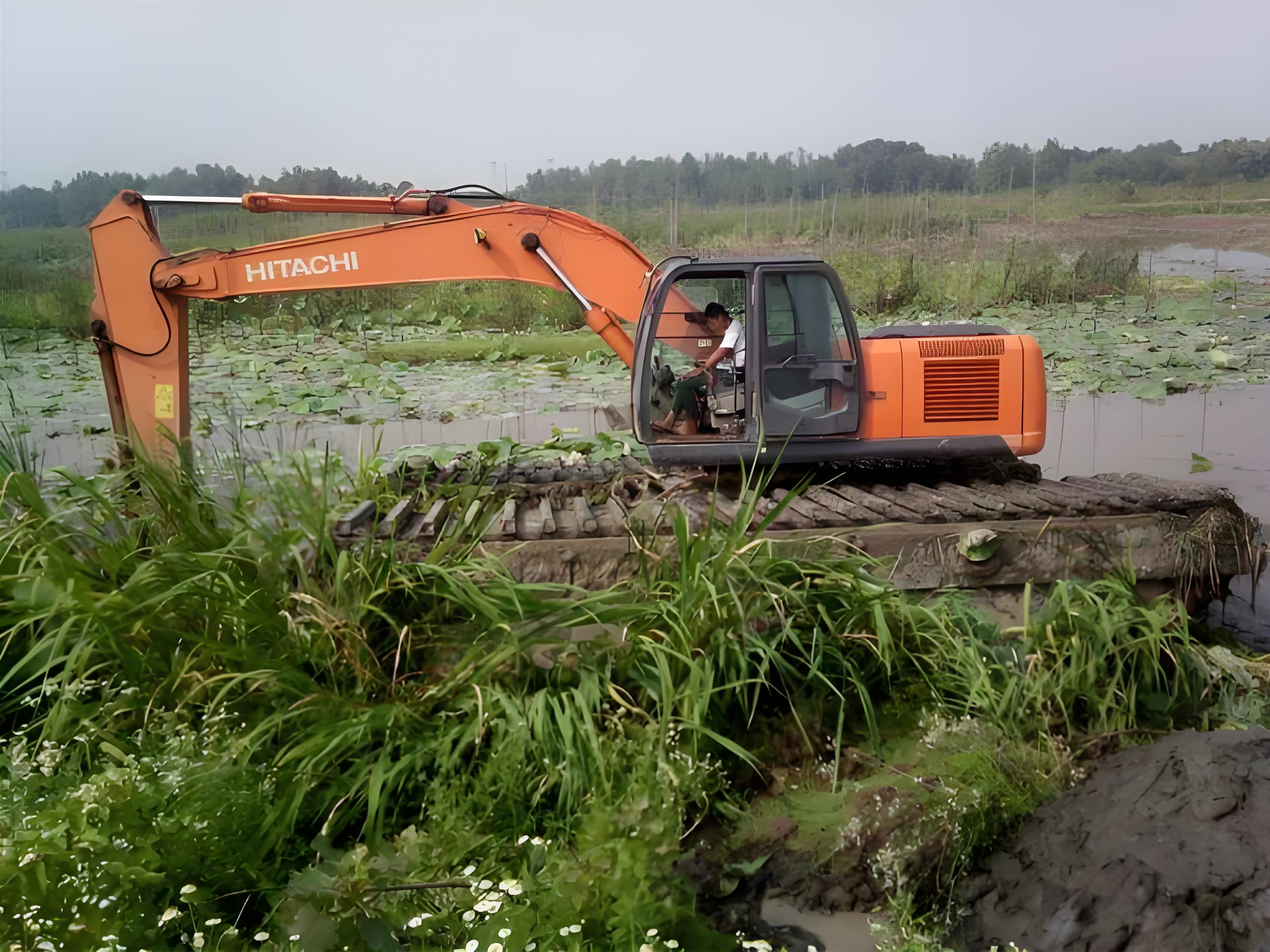 甘肅酒泉水上挖機清淤施工隊 - 挖機清淤的費用怎么計算?
