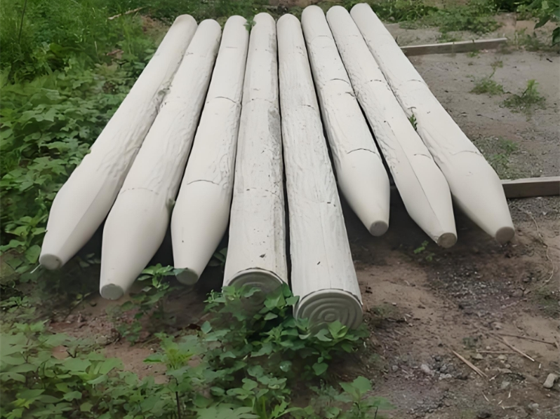 水泥樁批發(fā)廠家泓樺錦嘉-水泥仿木樁適合哪些場景使用?