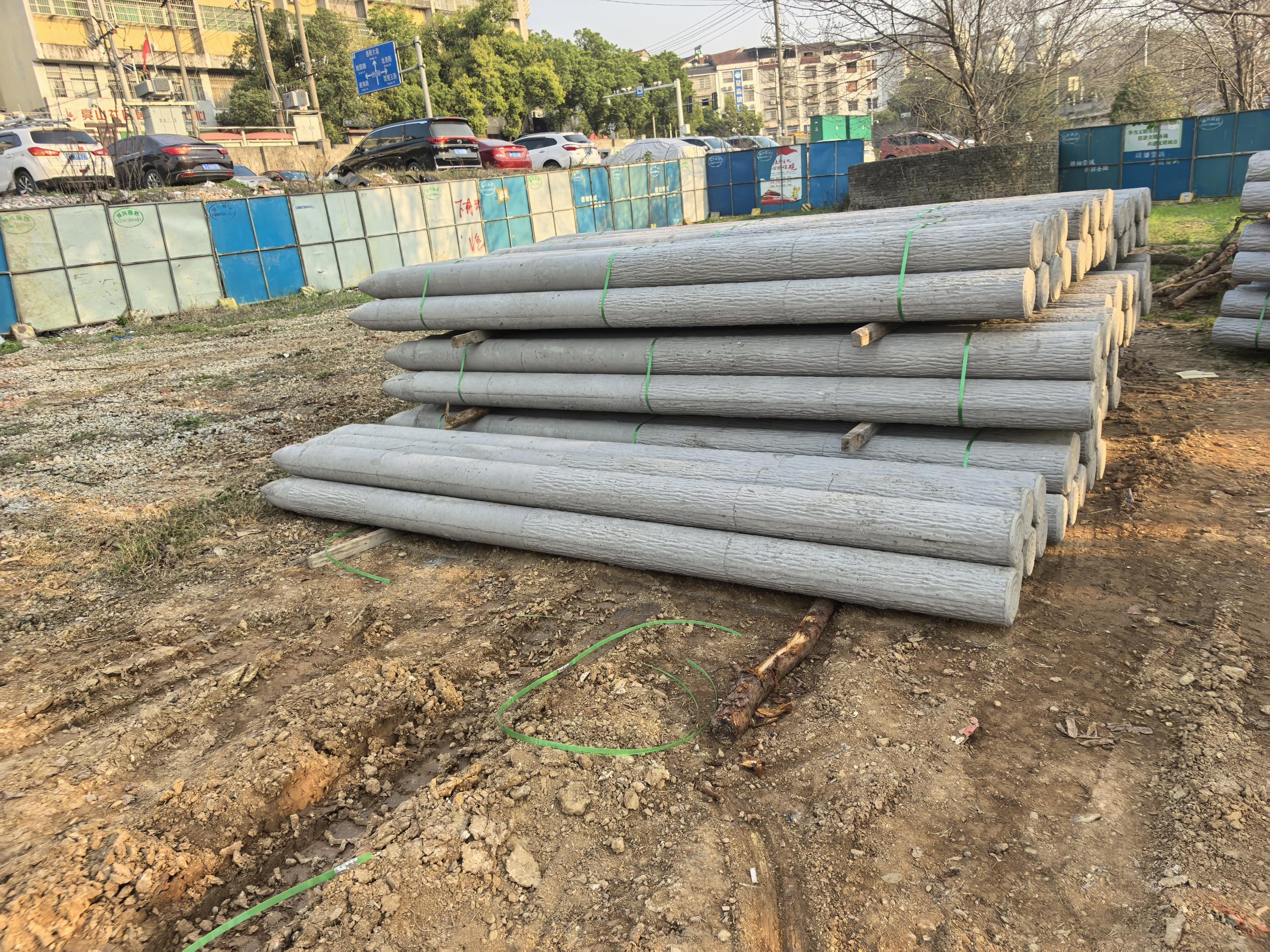 水泥樁批發(fā)廠家泓樺錦嘉-水泥樁打樁的施工流程是怎樣的?